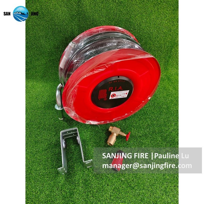 Fire Fighting Equipment swing type 1 1/4inch 30m fire hose reel