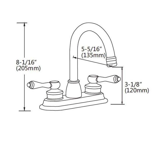 Luxury Upc 2 Handle Bathroom Faucet Brushed Nickel, 4 Inch Brushed Nickel Bathroom Sink Faucet Centerset