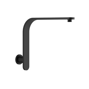 Black Brass Shower Arm Extension - Wall Mounted, Gooseneck, and Ceiling Dropper Options Available for Shower Head. WELS rated