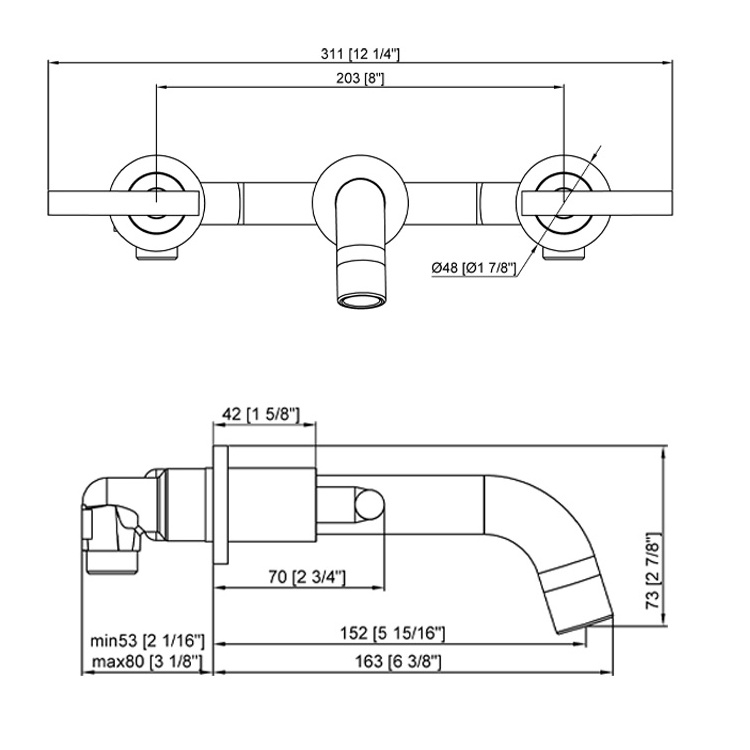 wall mounted wash basin faucet round brass basin faucet basin faucets black 2020