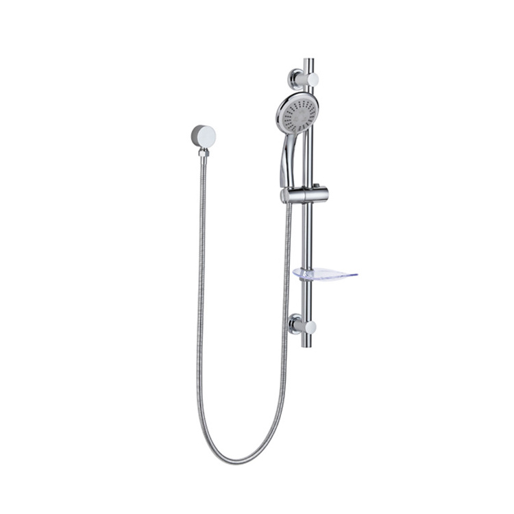 Watermark Shower Mixer Faucet Brass Slide Bar Grab Rail Set Ada compliant Includes Handheld Shower Head