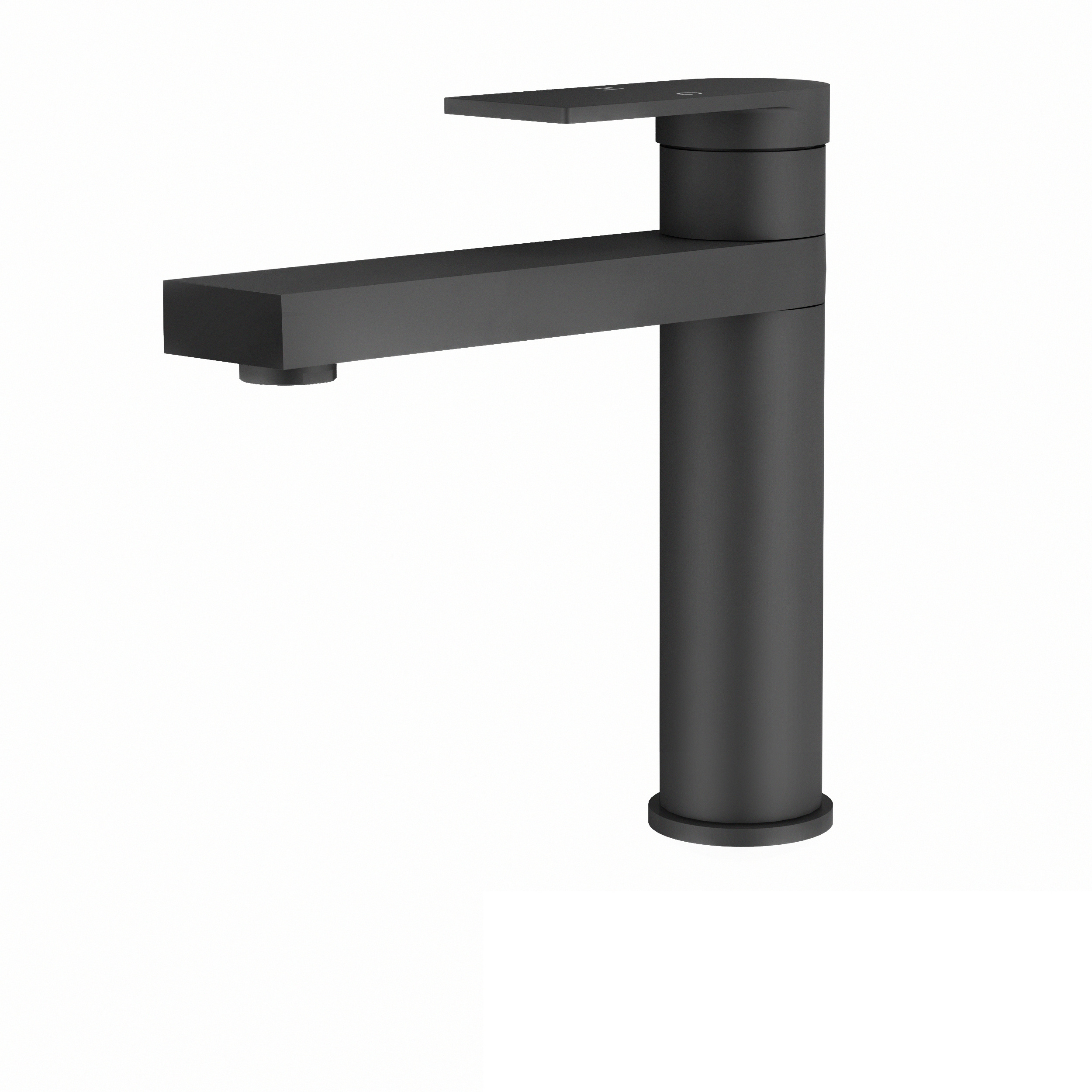 Bathroom Wash Basin Faucet Brass Single Handle Hole Basin Mixer Tap Faucet for Bathroom High Quality Black Contemporary Ceramic