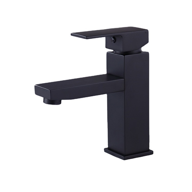 Commercial Vessel Sink Faucet Black Farmhouse Single Hole Bathroom Rustic Lavatory Vanity Faucets