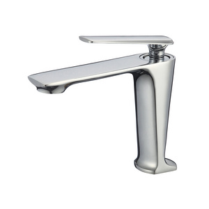 Chrome Bathroom Sink Faucet,Single Handle Single Hole Bathroom Faucet with Farmhouse Rv Brass Bathroom Faucet