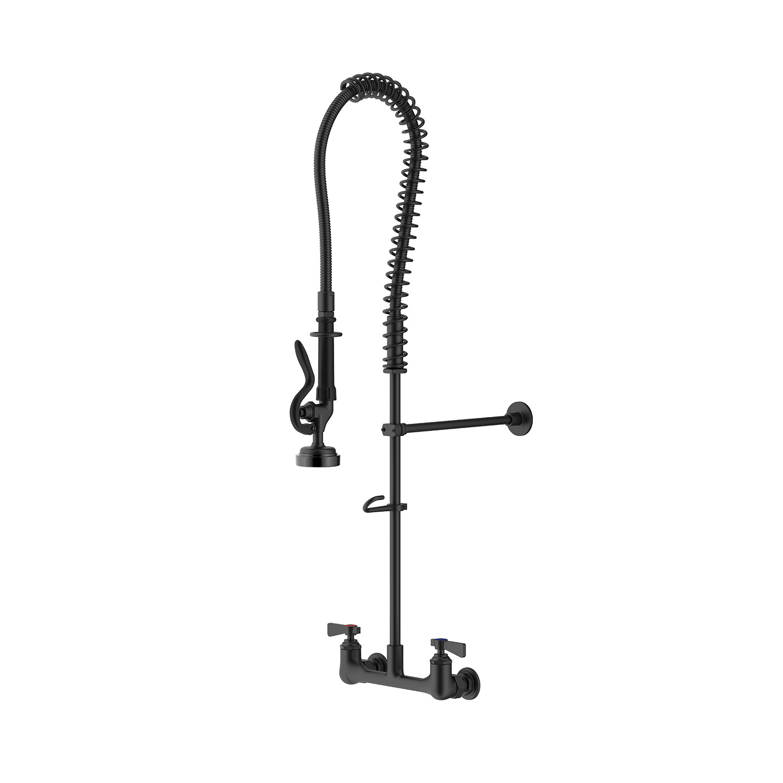 Upgraded Pre-Rinse Commercial Kitchen Faucet with Sprayer 44