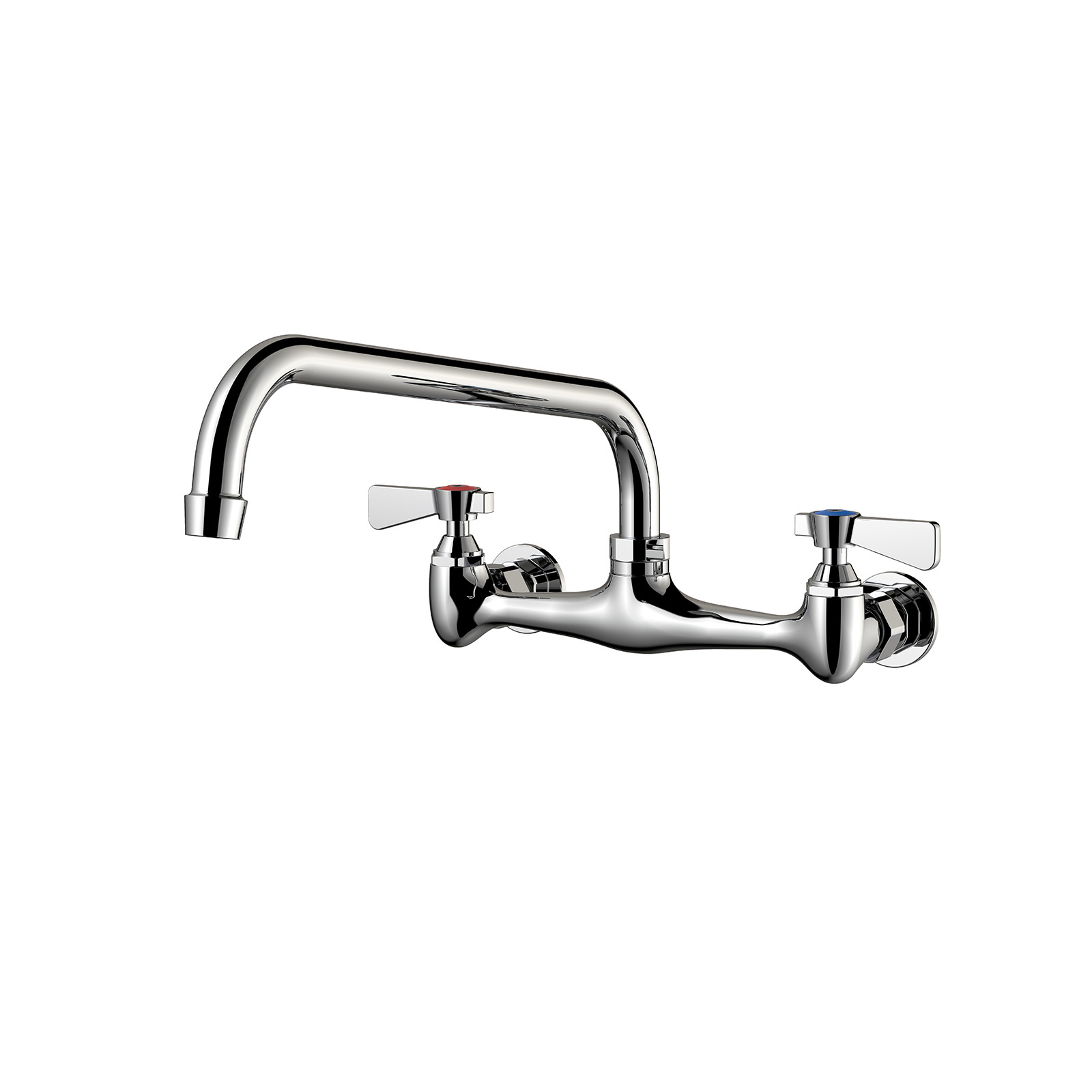 Commercial Brass Utility Sink Faucet For Restaurant Compartment 8