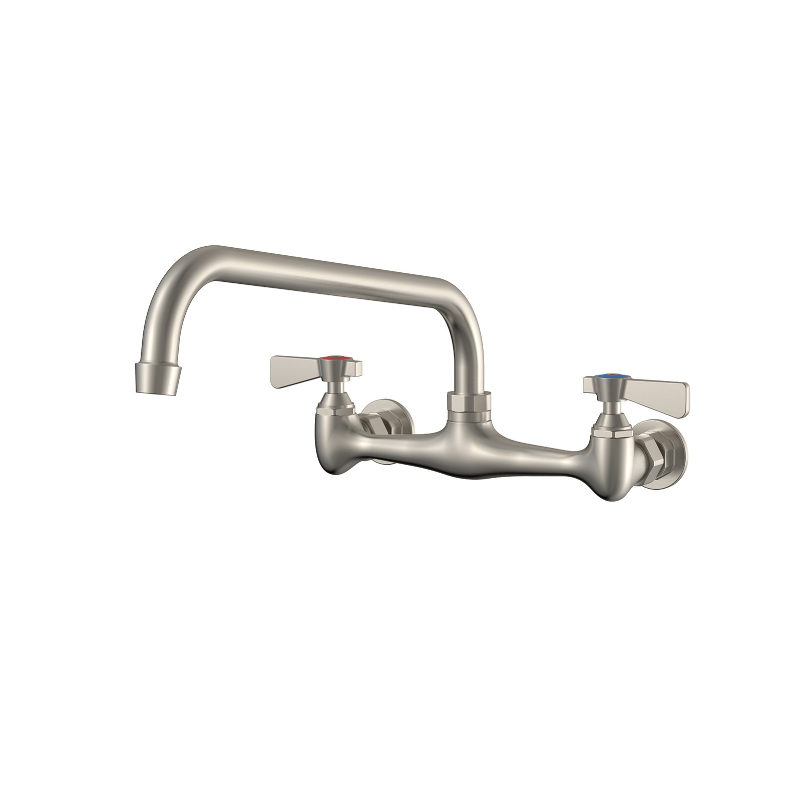 Commercial Brass Utility Sink Faucet For Restaurant Compartment 8