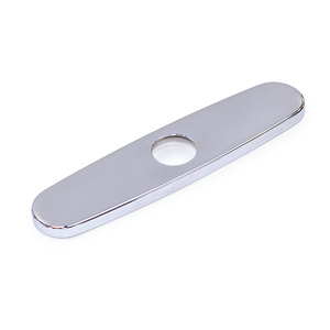 10 Inch Stainless Steel Brushed Nickel Hole Cover Deck Plate Escutcheon for Bathroom or Kitchen Sink Faucet Single Hole Mixer