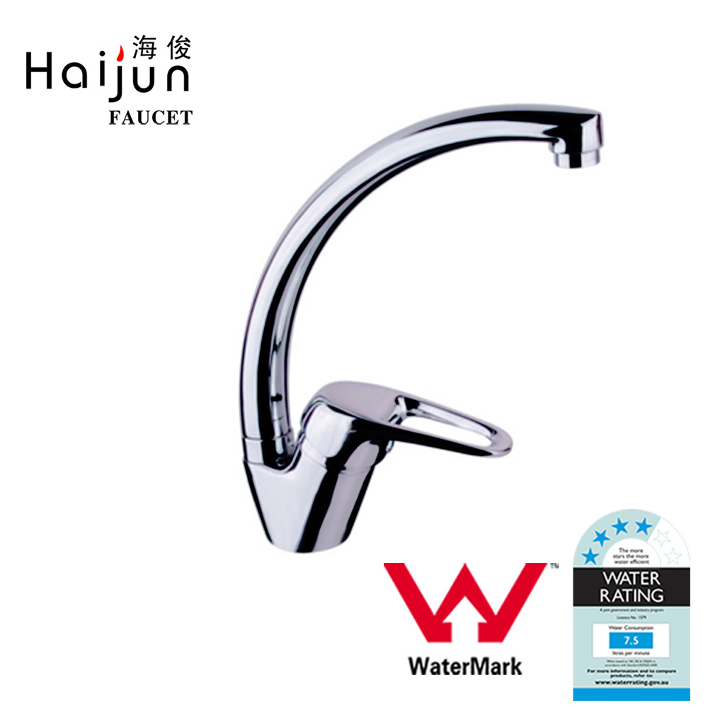 Haijun Top Selling Chinese Supplier Contemporary Retractable Long Neck Watermark Kitchen Faucet Sink