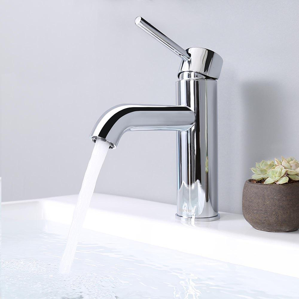 Watermark cUPC CE Latest Design Classic Luxury Hotel Chrome Fancy Single Hole Bathroom Wash Basin Faucet Mixer Tap Sink Faucets