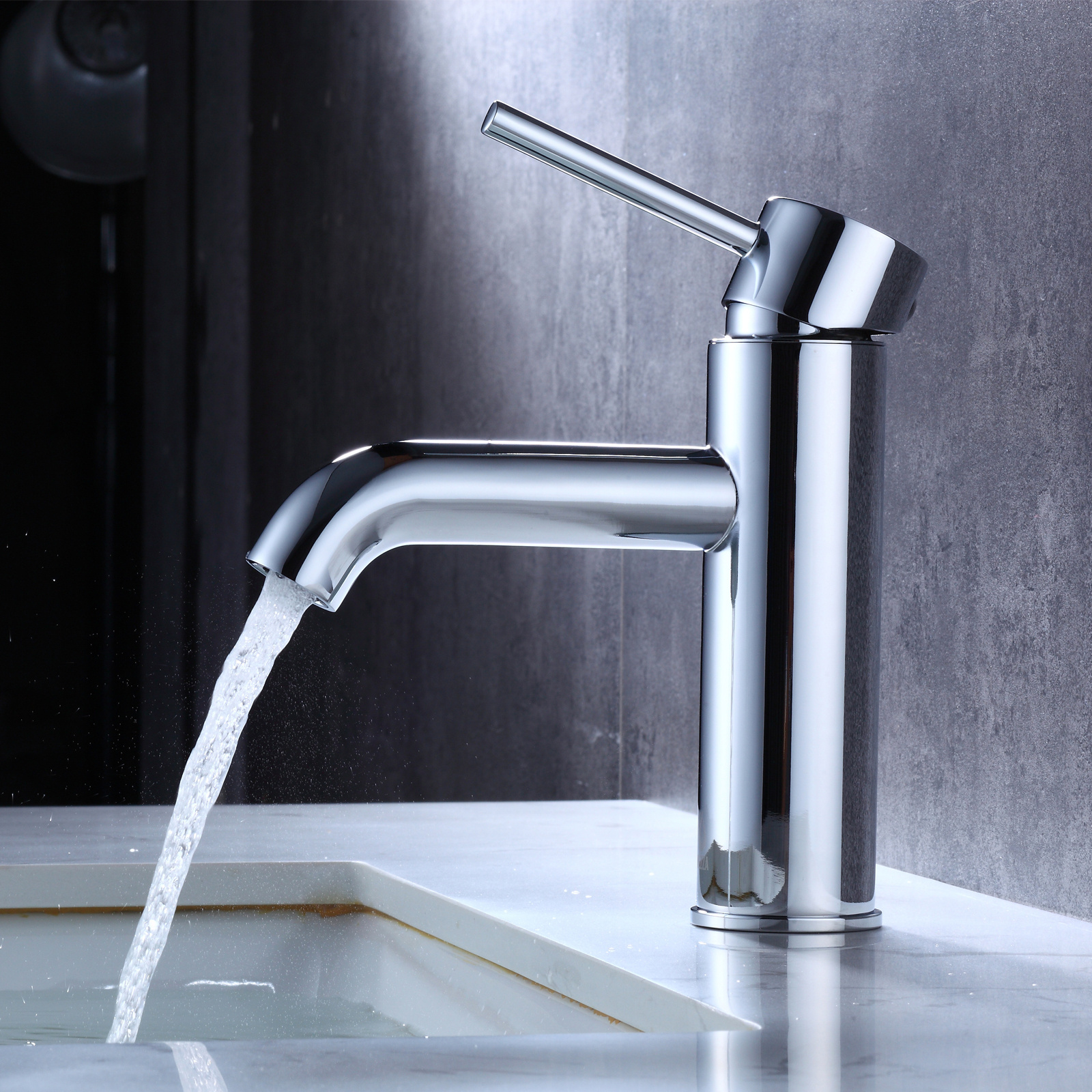 Watermark cUPC CE Latest Design Classic Luxury Hotel Chrome Fancy Single Hole Bathroom Wash Basin Faucet Mixer Tap Sink Faucets