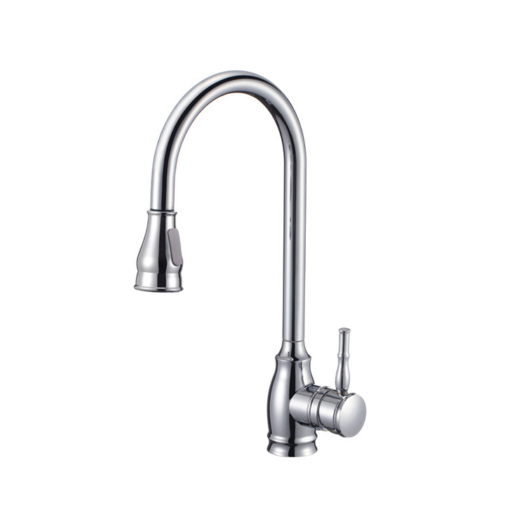 Promotional Item Single Lever Pull Down Bronze Sink Mixer Tap Faucet