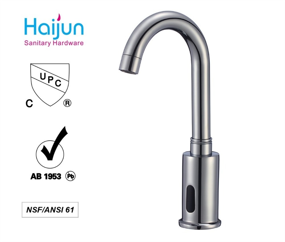 Motion Activated Kitchen Bathroom Hands Free Tap Chrome Automatic Touchless Sensor Faucet