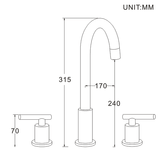 UPC Chrome Brass Bathroom Basin Faucet Double Handles Vanity Bathtub Mixer