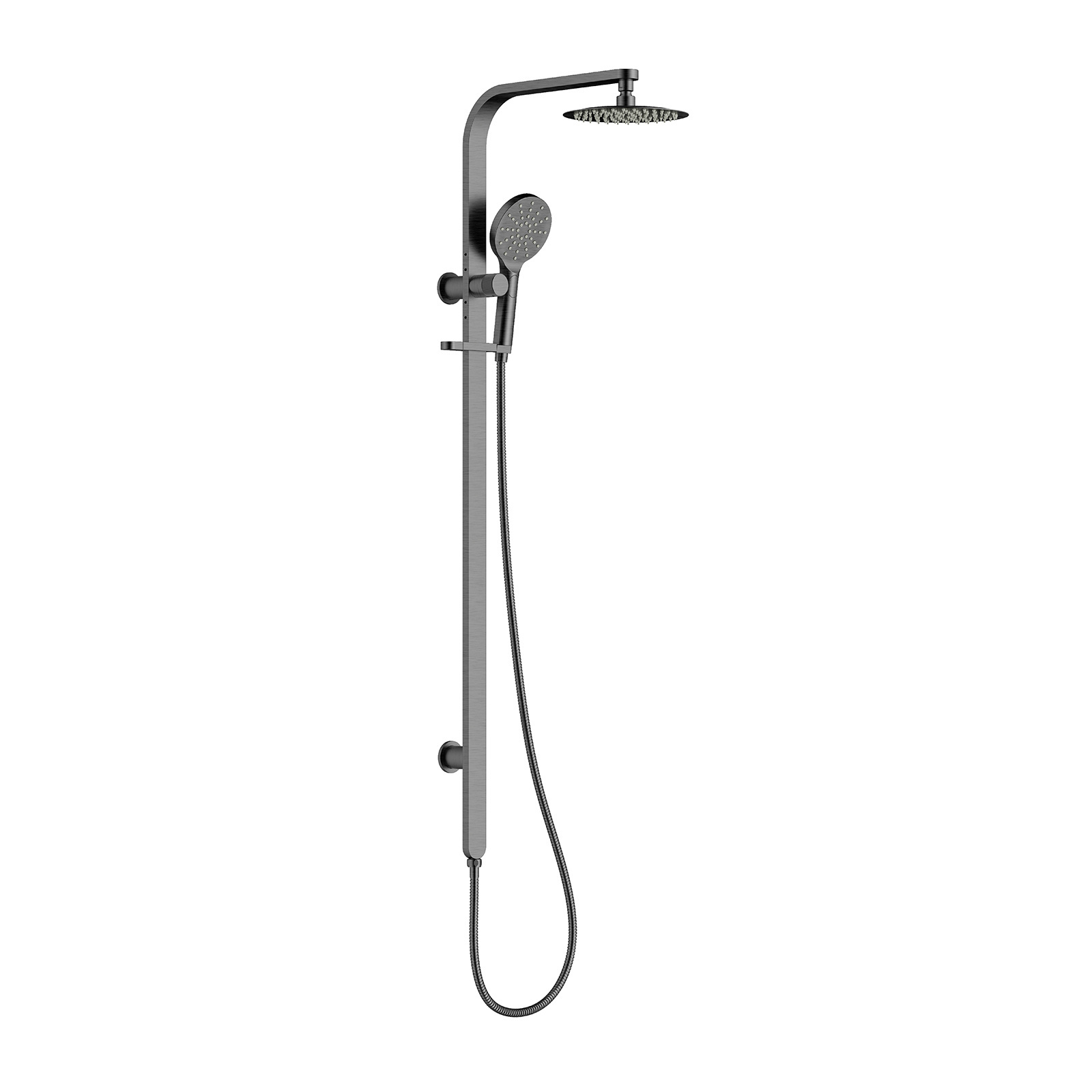 Matte Black Shower System - Includes 8