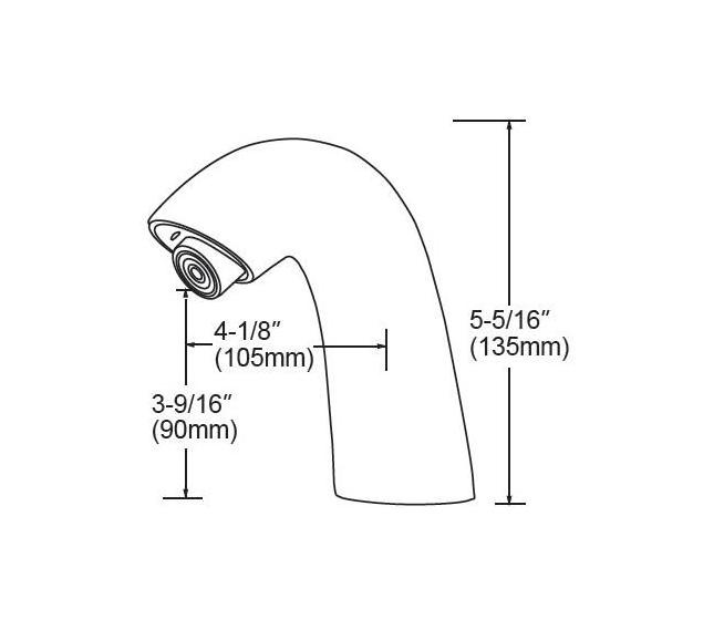 China Sanitary Ware cUPC Single Hole Hand Wash Touch Basin Sensor Faucet