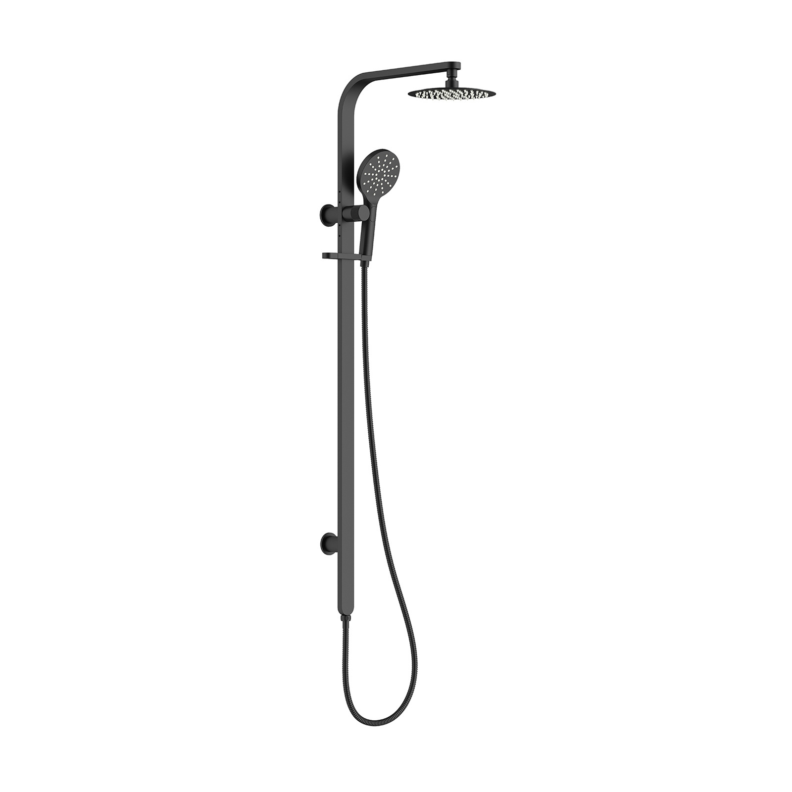 Matte Black Shower System - Includes 8