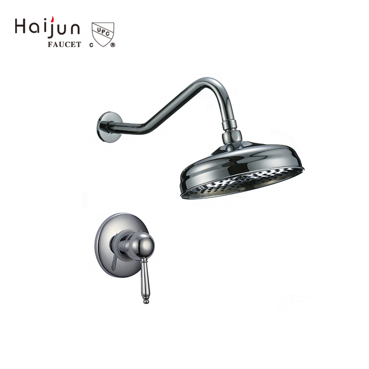 Haijun 3 Way Oil Rubbed Bronze Wall Mounted Thermostatic Shower Faucet Mixer Set