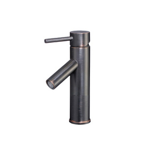 Single Handle Tall Vessel Sink Faucet Black Bathroom Sink Faucet Hot And Cold Wash Basin Mixer Tap Vanity Bathroom Faucet