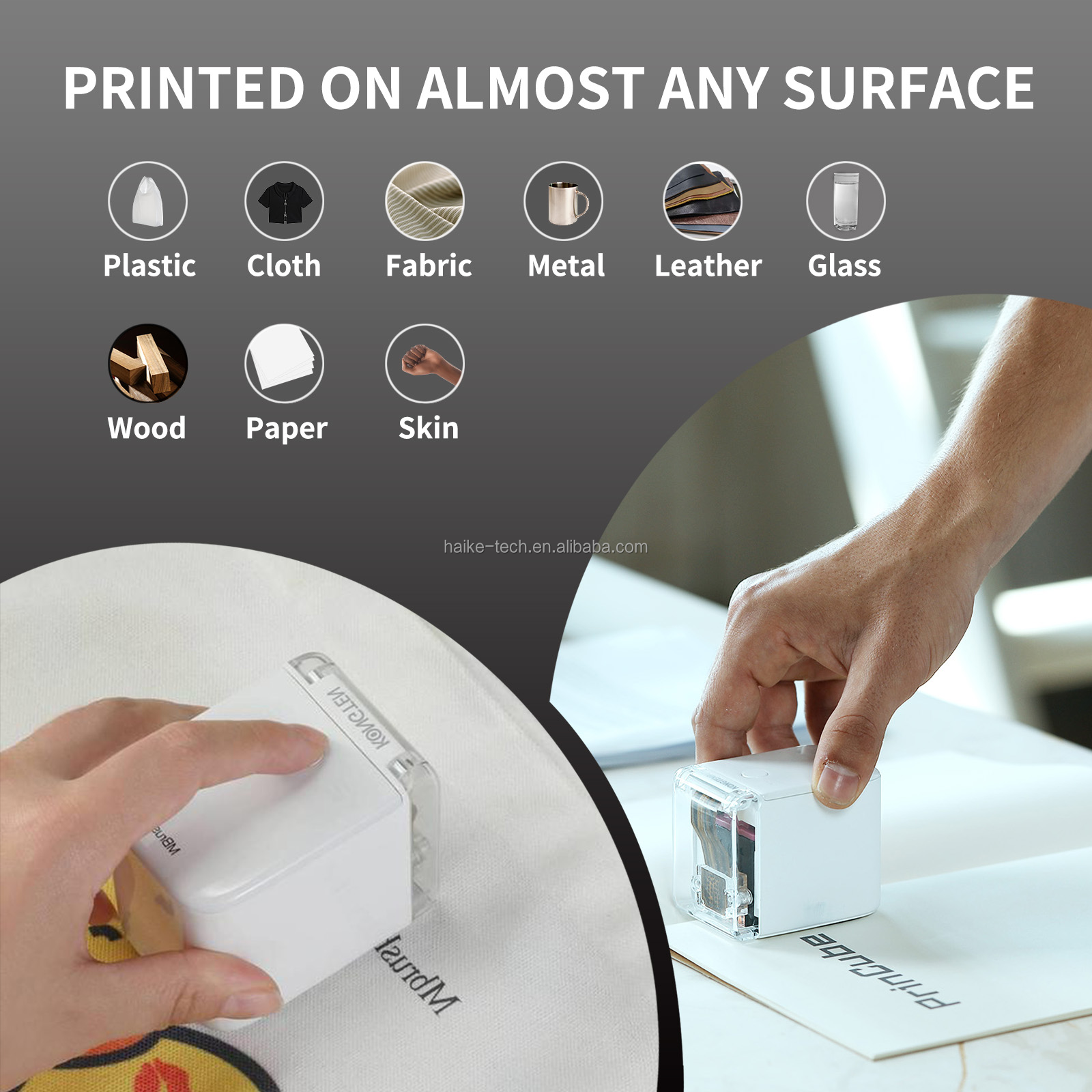 Wireless connection handheld mini printer mbrushDIY intelligent food grade cake coffee printer edible ink cartridge