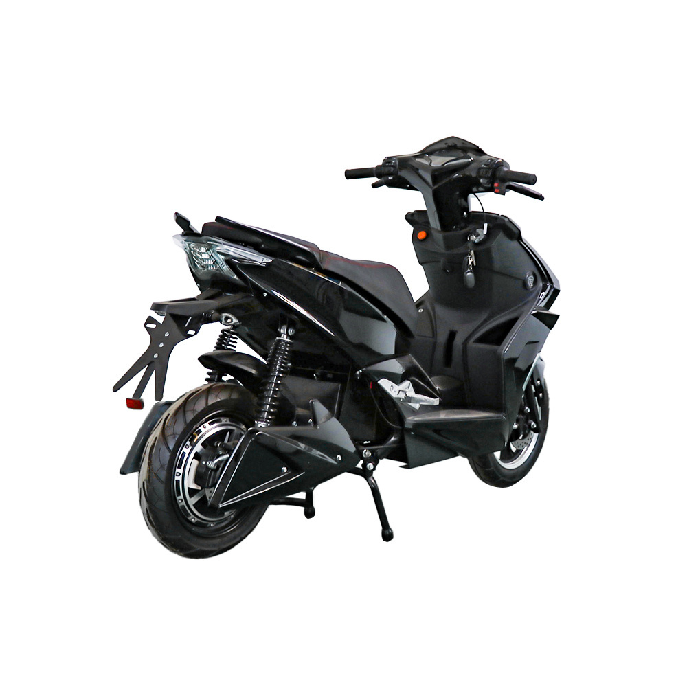 Delivery Pizza Scooter 2024 Loding king 50kmh 1500W Electric Motorcycle With 72v50Ah Electric