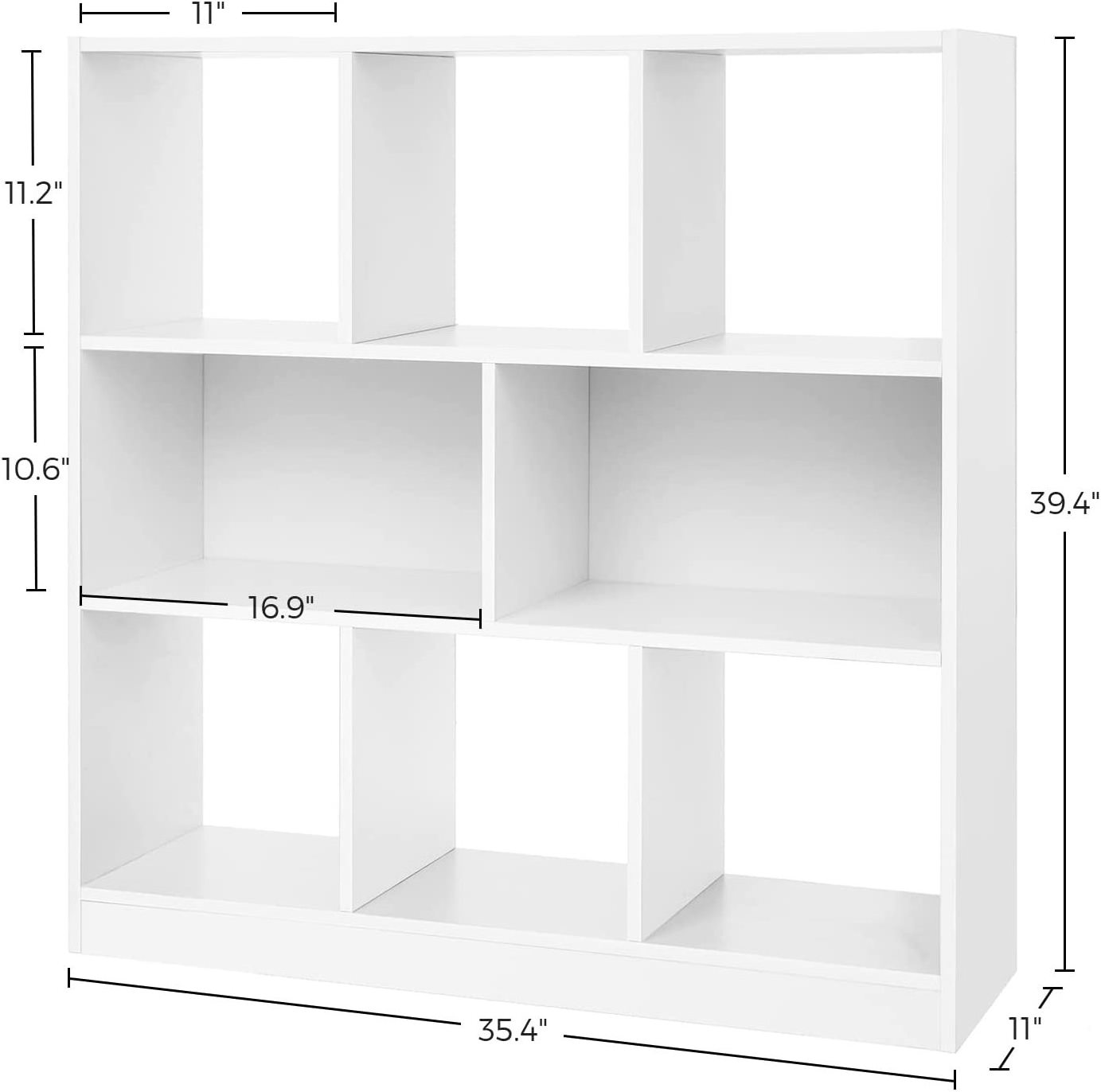 8 cube storage organizer wooden bookcase with open shelves,freestanding bookshelf storage unit and display cabinet