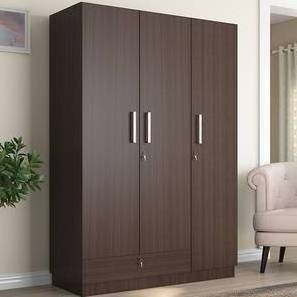 China Factory Sliding 3 door bedroom closet wood wardrobe for sale