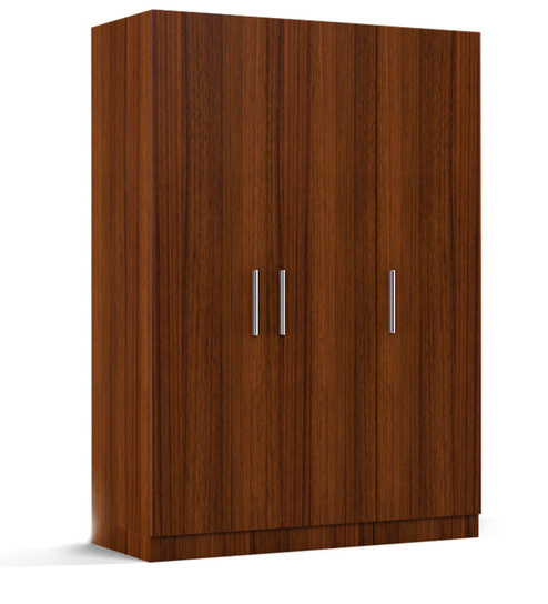 China Factory Sliding 3 door bedroom closet wood wardrobe for sale