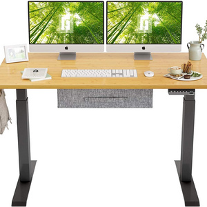 Tall Electric Standing Desk Motorized Adjustable Height Table Legs Office Desk