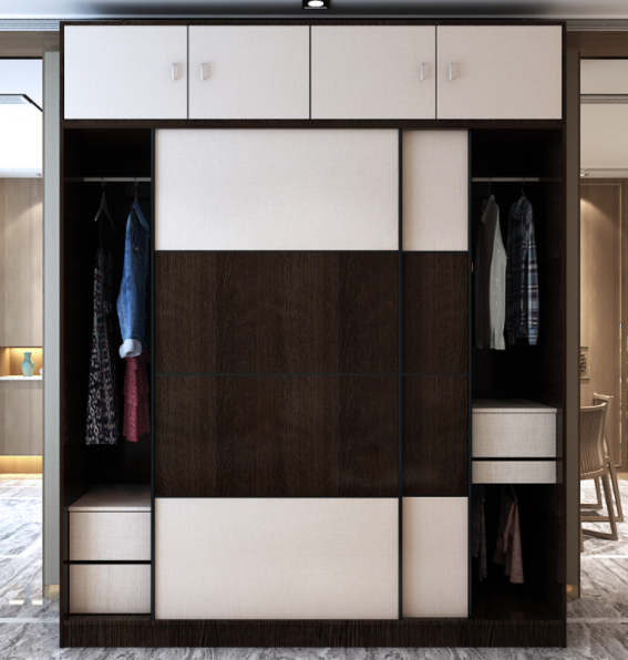 China factory wood armoire designs small bedroom wall wardrobe closet