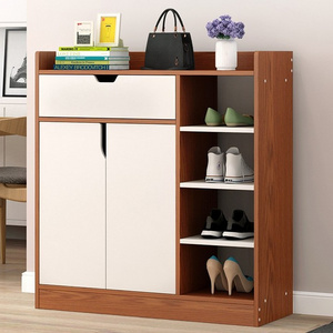 living room entryway furniture shoe rack cabinet wooden shoe storage cabinet