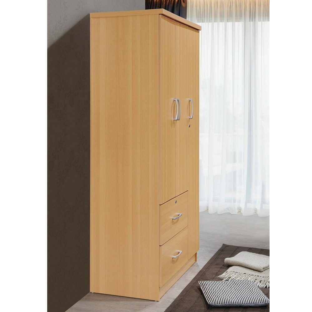 Factory Supply Professional Wardrobes Bedroom Closet Modern Design 3 doors Wardrobe