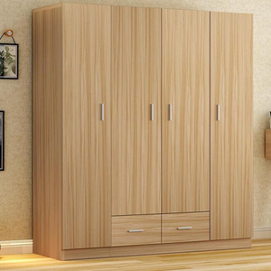 4 doors bedroom wardrobe cupboard design with best price