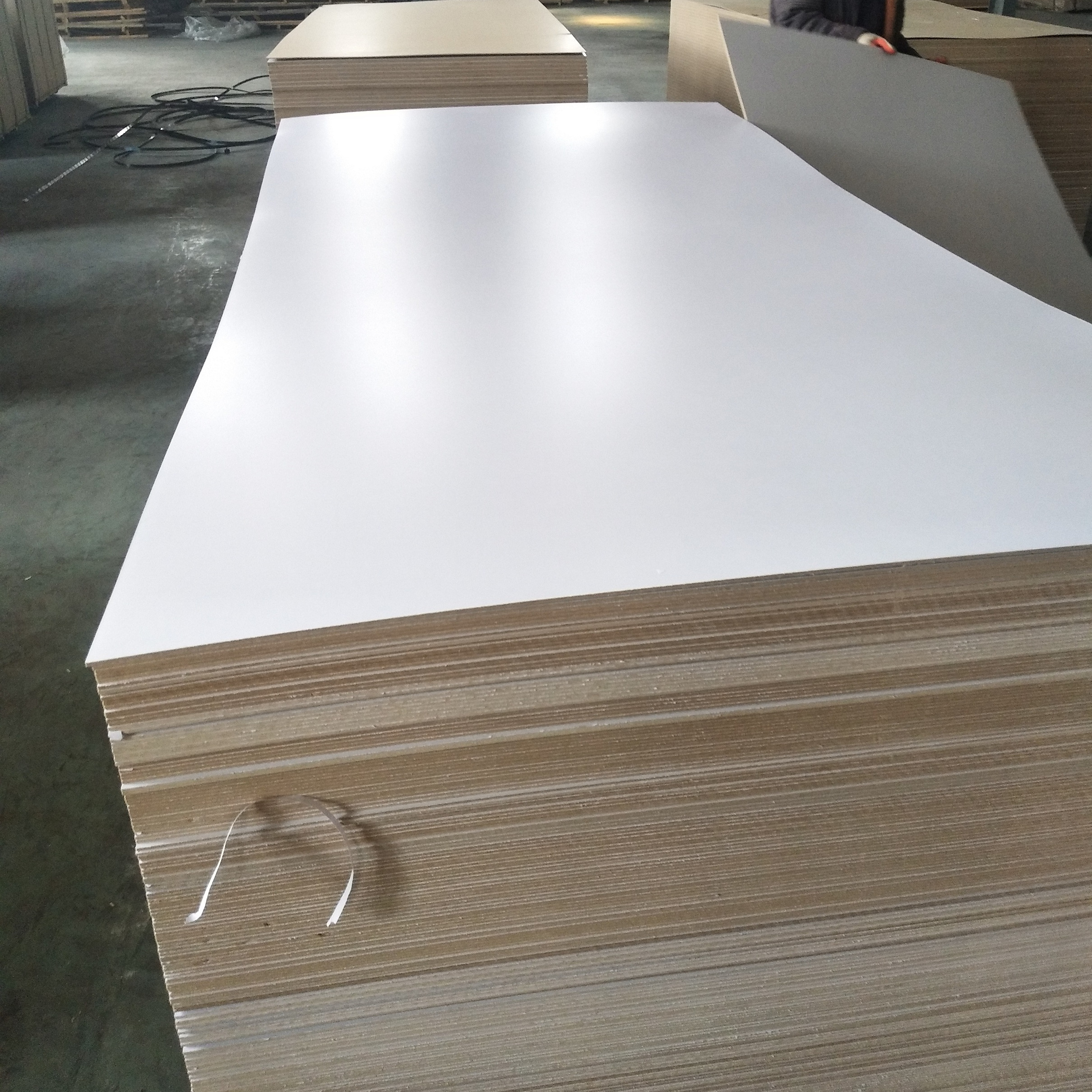 high gloss melamine mdf wood panel colors