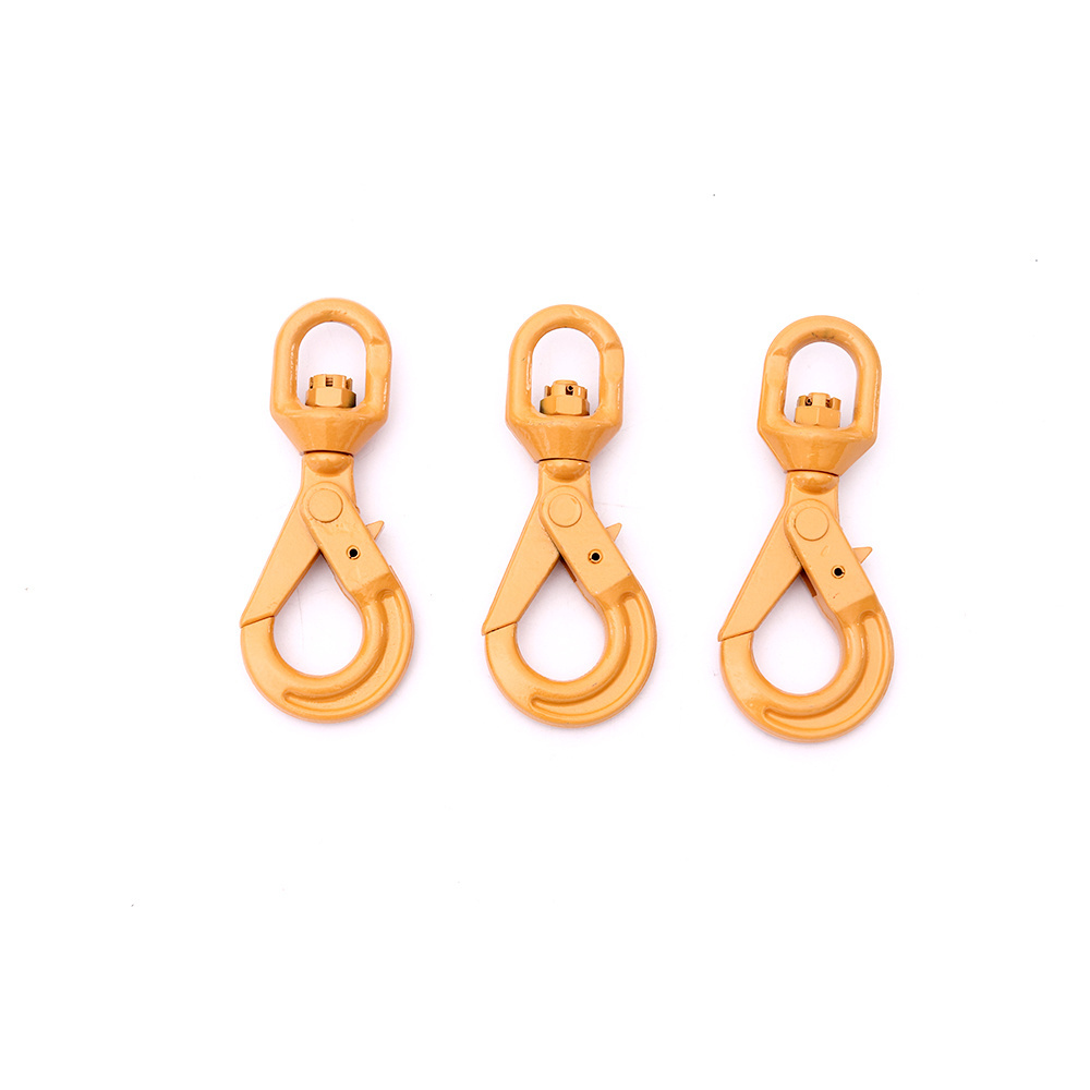 G80 Swivel Self Locking Safety Lifting Hooks