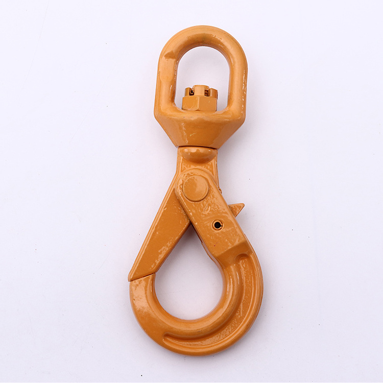 G80 Swivel Self Locking Safety Lifting Hooks