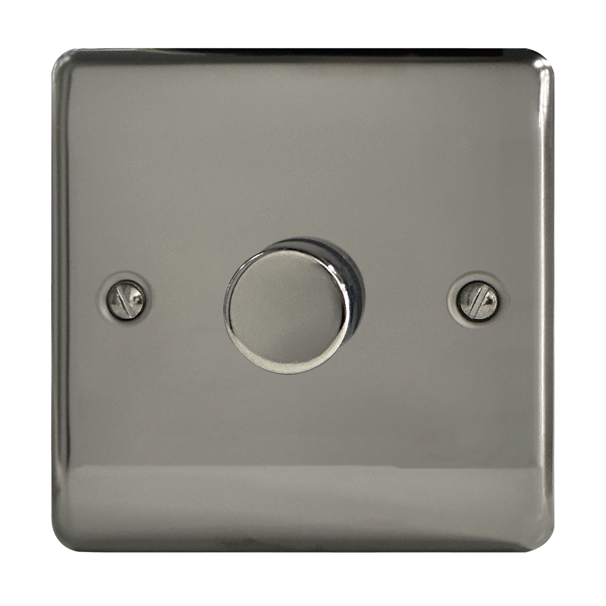 BV stainless steel 250V 1 gang 1 way dimmer switch