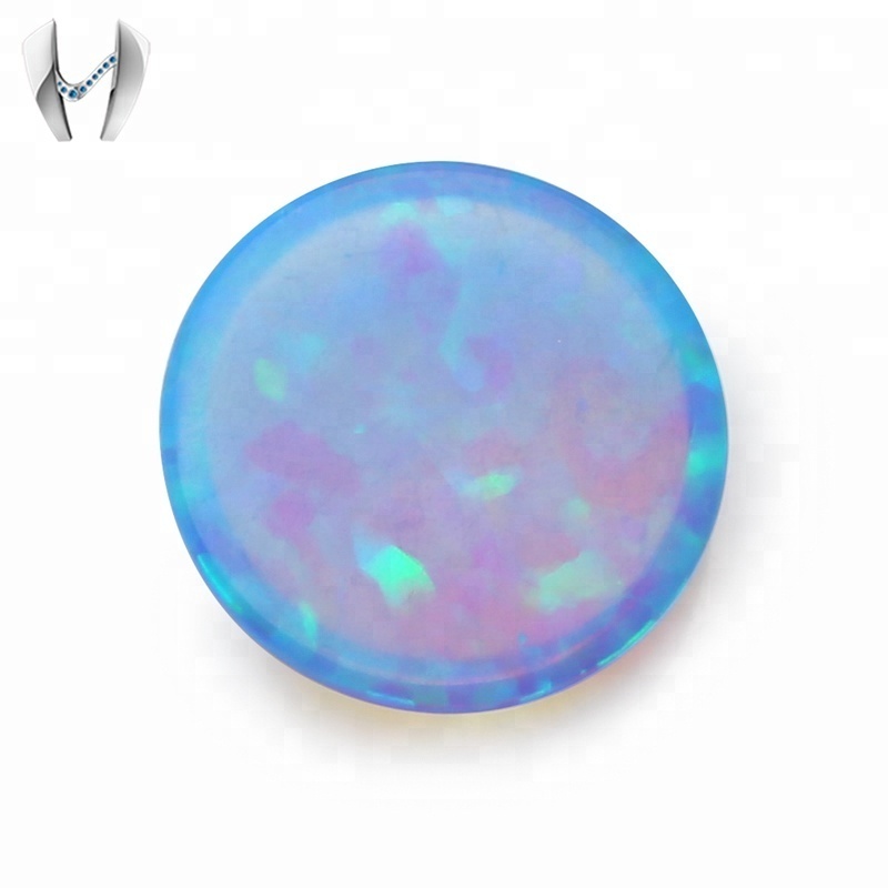 Light blue fire color high quality honey opal stone for jewelry