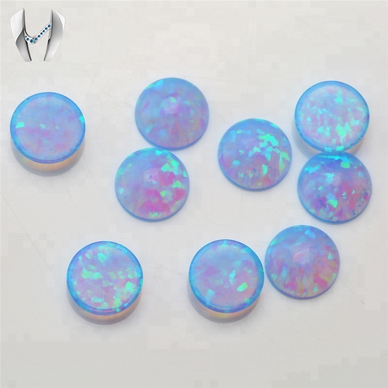 Light blue fire color high quality honey opal stone for jewelry