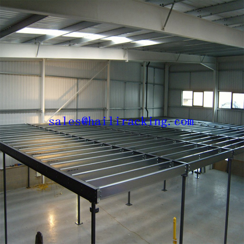 Strong Load Capacity Durable Steel Structure Platform Pallet Rack Supported Mezzanine Floor Platform