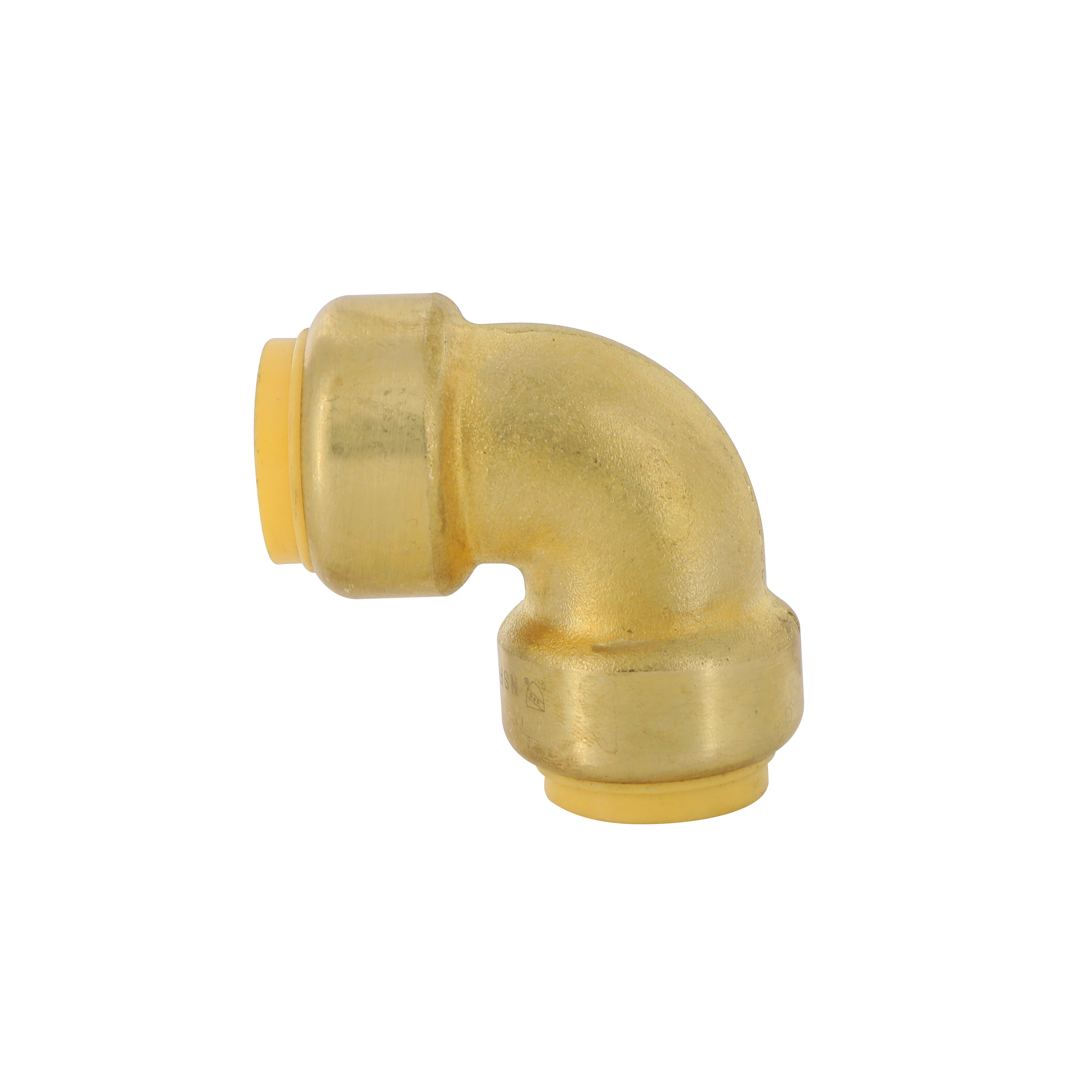 Plumbing brass push fit fittings quick release bite fittings brass 90 degree elbow for pex water pipe