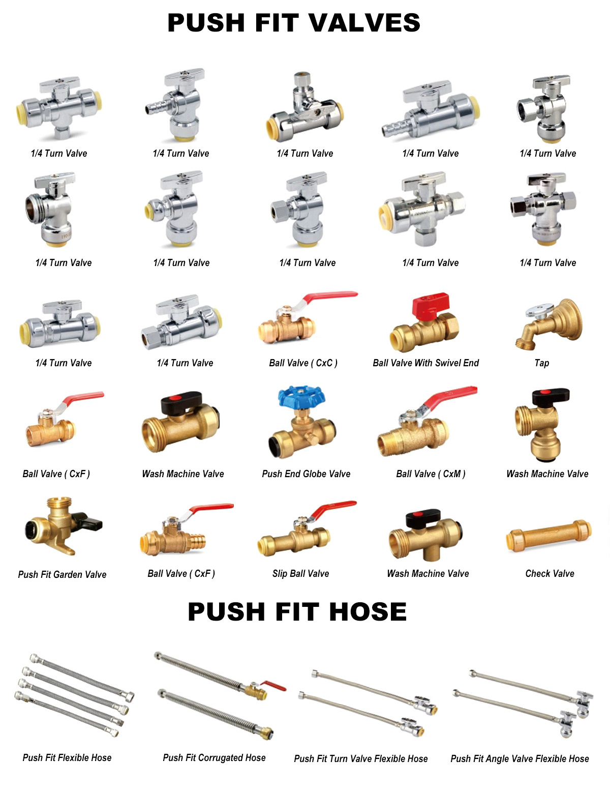 Hailiang push in compression angle stop valve push fit angle shut off water valve push to connect valve fittings