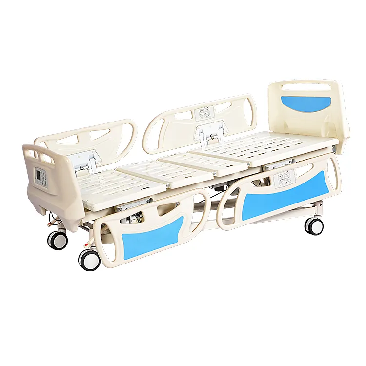 High Quality Medical Equipment ICU Steel 5 Function Electric Adjustable Hospital Bed