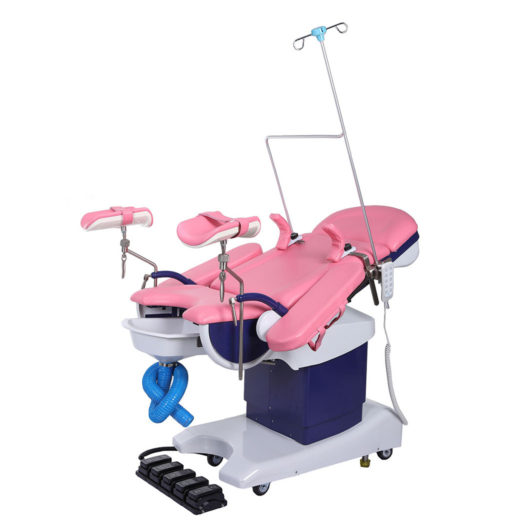 Hospital gyno examination chairs Mobile gynecological examination chair with stirrup