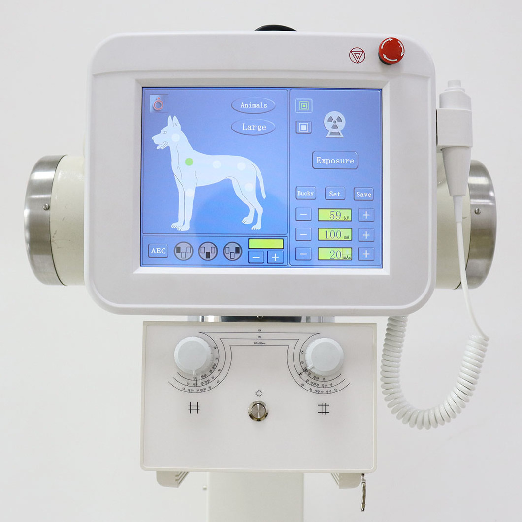 Medical Radiology Diagnostic Equipment High Frequency 20kW Digital Veterinary X ray Machine