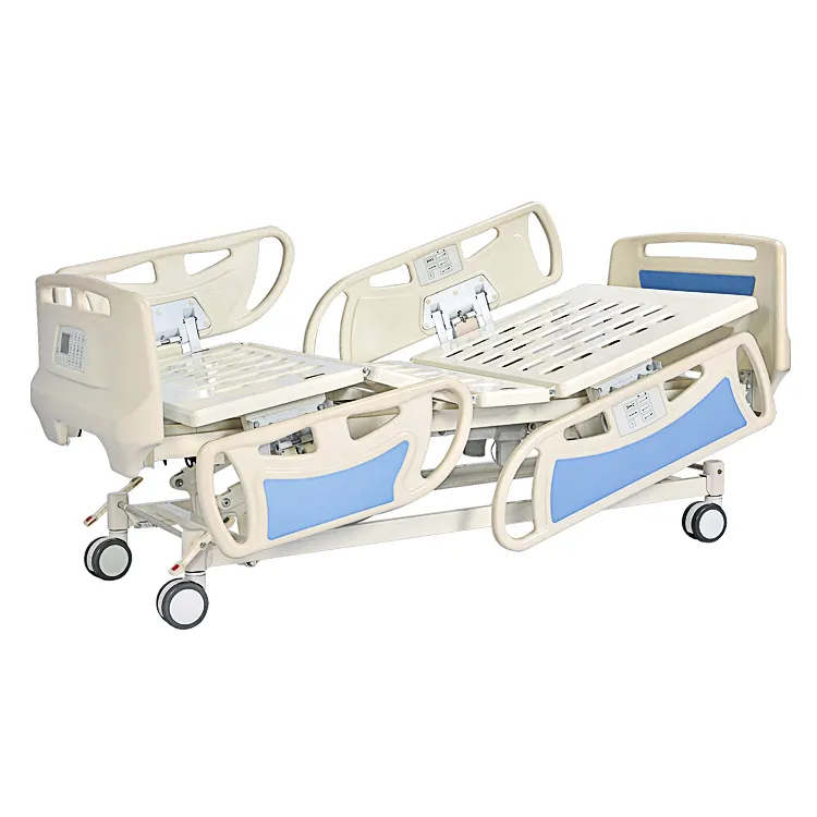 High Quality Medical Equipment ICU Steel 5 Function Electric Adjustable Hospital Bed