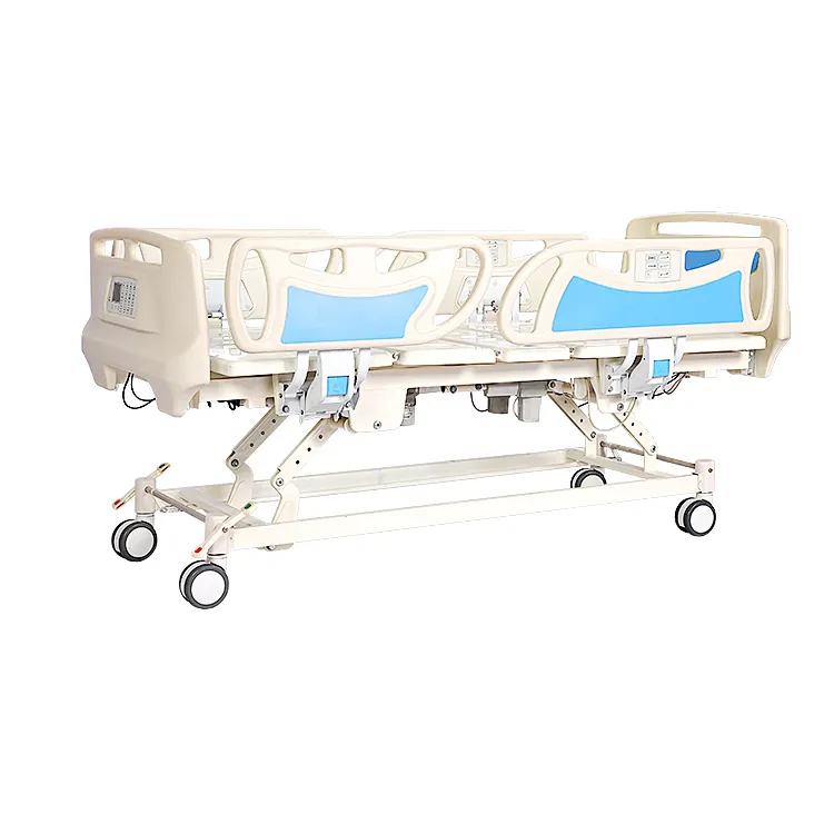 High Quality Medical Equipment ICU Steel 5 Function Electric Adjustable Hospital Bed