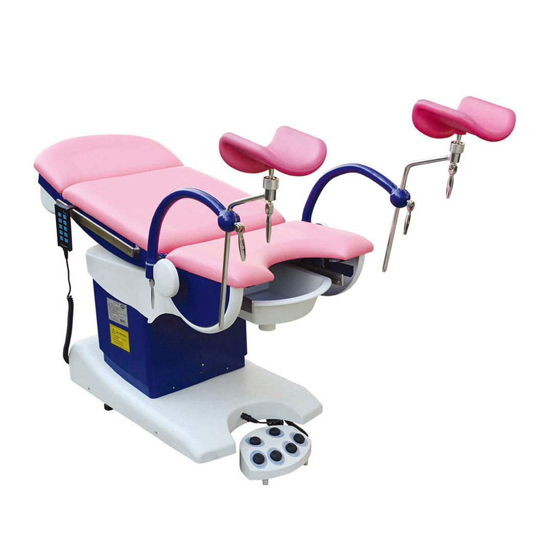 Hospital gyno examination chairs Mobile gynecological examination chair with stirrup