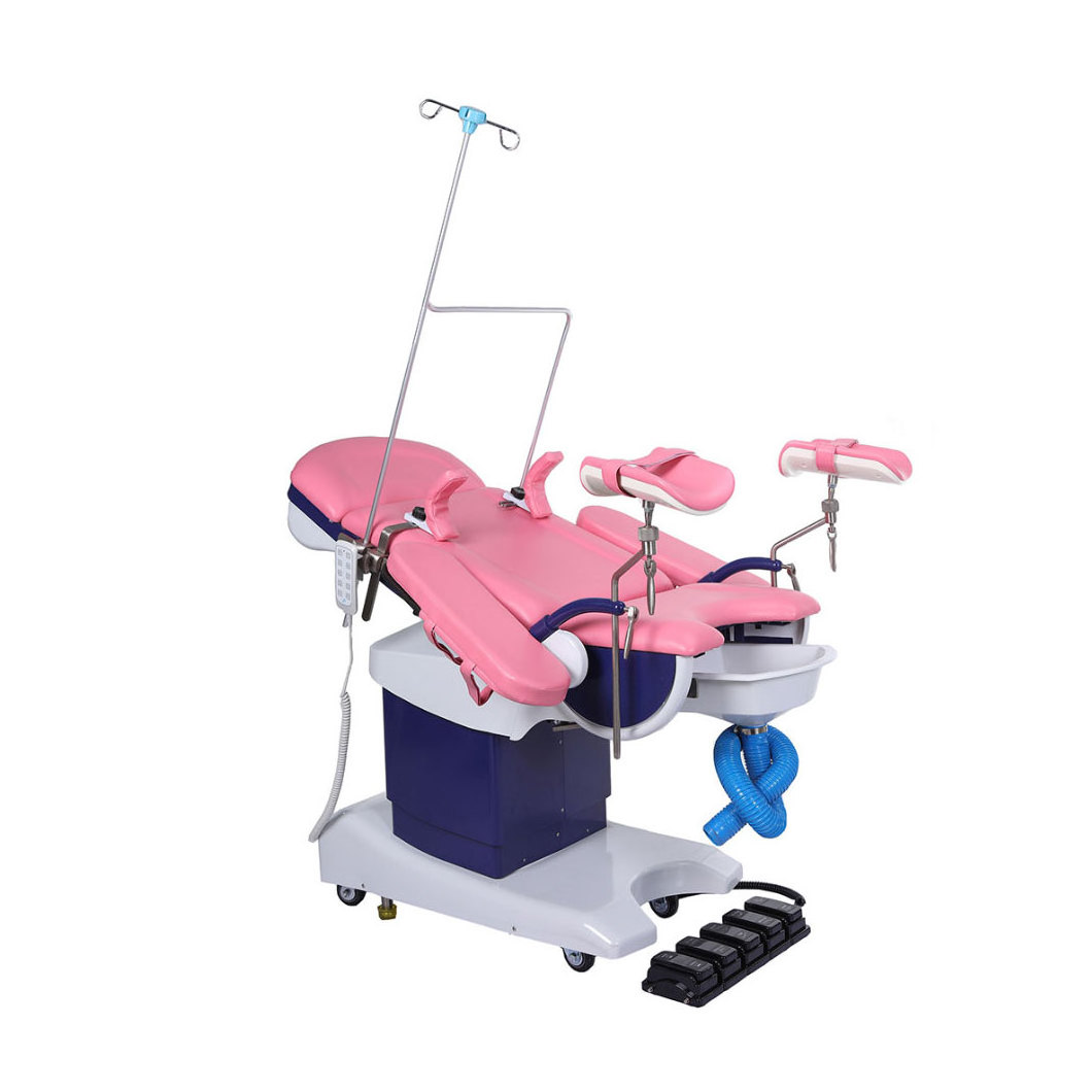 Hospital gyno examination chairs Mobile gynecological examination chair with stirrup