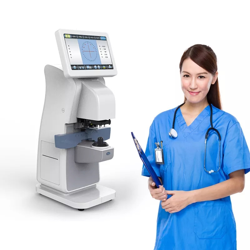 Highest Cost-effective HAL-800 LCD Display Digital Automatic Focimeter Auto Lensmeter For Eye Vision Test